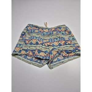 Patagonia Shorts Mens XL Multicolor Geometric Swim Trunks Quick Dry Pockets